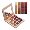 IMAGIC 16 Colors Matte Shimmer Eyeshadow Palette Glitter Smoky Earth Color Eye Shadow Long-Lasting