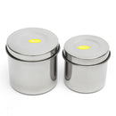 Stainless Steel Alcohol Cotton Disinfection Medical Container Tank Pot Gauze Canister Tattoo Tool