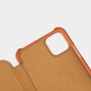 NILLKIN Flip Shockproof Card Slots Holder Full Cover PU Leather PC Protective Case for iPhone 11 Pro 5.8 inch