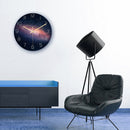 Loskii CC021 Creative Starry Pattern Wall Clock Mute Wall Clock Quartz Wall Clock For Home Office Decorations