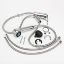 Copper Pull Out Sprayer Kitchen Faucet Stream&Spray 2 Water Mode Single Lever Handle Basin Sink Faucet Hot Cold Mixer Tap