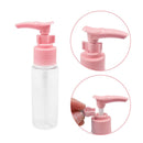 7Pcs/Set Travel Refillable Bottles Set Leak Proof Plastic Squeeze Refillable Containers Tubes