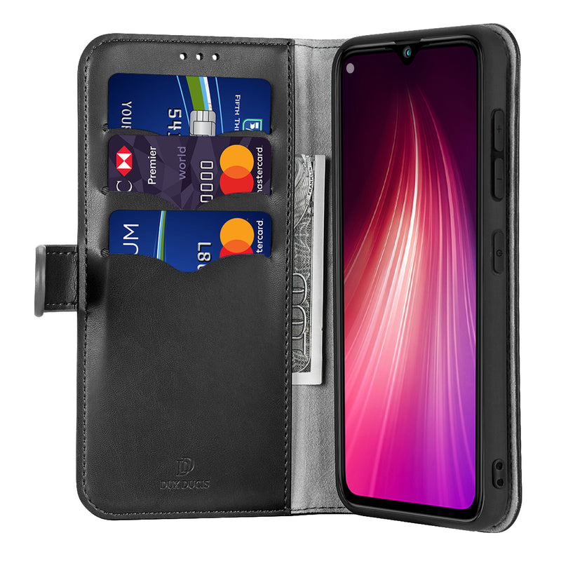 DUX DUCIS KADO Xiaomi Redmi Note 8 Flip Cover Multi-card slot With Stand Shockproof Full Body Protective Case