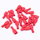 50Pcs 0.5-2.5mm Red&Blue 6.3mm Female Insulated Spade Crimp Wire Connector Terminal