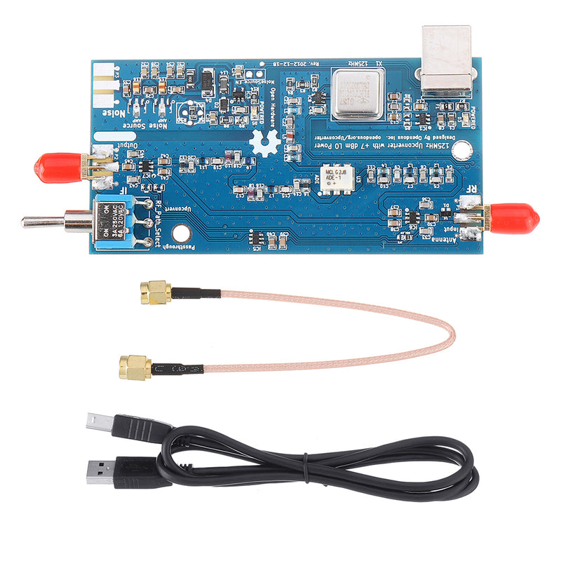 SDR Upconverter 125MHz ADE FOR RTL2832 + R820T2 Receiver HackRF One Development Board