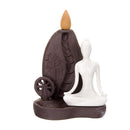 Ceramic Waterfall Backflow Smoke Incense Burner Censer Holder Decorations 10 Cones