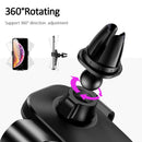 USAMS Gravity Linkage Automatic Lock Air Vent Car Phone Holder For 4.5-6.5 Inch iPhone 11 Samsung Galaxy Note 10