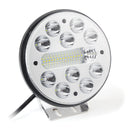 5 inch 80W 9V-32V 12V 25 LED Work Light Spot Round Motorcycle Driving Fog Lamp Offroad ATV 4WD