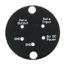 Round 7x 5050 RGBW Cool White LED 6000K With Integrated Drivers Module Board