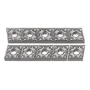 Machifit 10pcs CNMG120404/08-TC NX525 Carbide Insert CNMG432 Cutter for Lathe Turning Tool Holder