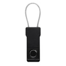 Portable USB Rechargeable Electronic Lock Anti-Theft Security Fingerprint Lock Luggage Lock Smart Waterproof Suitcase Padlock Fast Recognition
