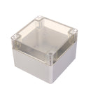 Plastic Waterproof Electronic Project Box Clear Enclosure Cover Electronic Project Case 120*120*90mm