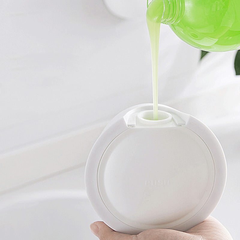 350mL Wall-mounted Hand Pushed Soap Dispenser Hands Wash Machine Liquid Soap Lotion Dispensers