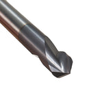 Drillpro 5pcs 6mm 90 Degree Chamfer Mill 2 Flutes HRC45 Carbide End Milling Cutter