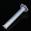 5Pcs 10/ 25/ 50/ 100/ 250mL Plastic Measuring Cylinder Beaker Tube Flask Cups Laboratory Scale