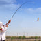 ZANLURE 2.1m/2.4m/2.7m Carbon Fiber Fishing Rod Telescopic Fishing Pole Fishing Tackle Sea Rod