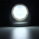 9LED Black/White Rotation Battery Powered Motion Activated Cordless Sensor Night Light