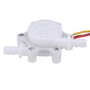 USN-HS06PA-1 6mm Hose Barb End Hall Water Flow Sensor Turbine Flow Meter 0.15-1.5L/min for Drinking Machine Water