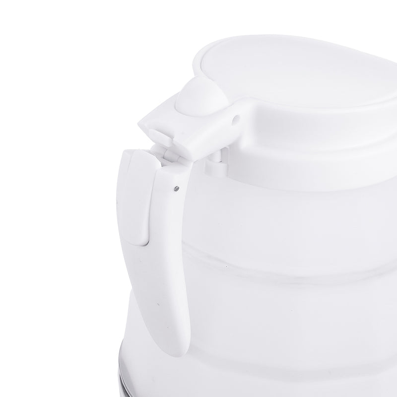 600ml Travel Water Kettle Electric Foldable Portable Boiler Machine Food Grade Silicone Boil Dry Protection