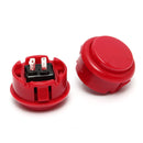 Dual Players Red Game DIY Arcade Game Console Set Kits Replacement Parts USB Encoders to PC Double J