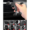 Bakeey Aluminum Alloy Gravity Linkage Automatic Lock Air Vent Car Phone Mount Phone Holder For 4.0-6.5 inch Smart Phone