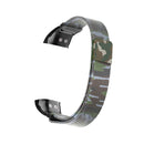 Bakeey Milanese Camouflage Anti-break Design Watch Band Strap for Huawei Honor Band 5&4