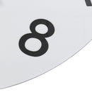 Reverse Anti Wall Clock Modern Backwards Time Run Counter Clockwise Wall Watch
