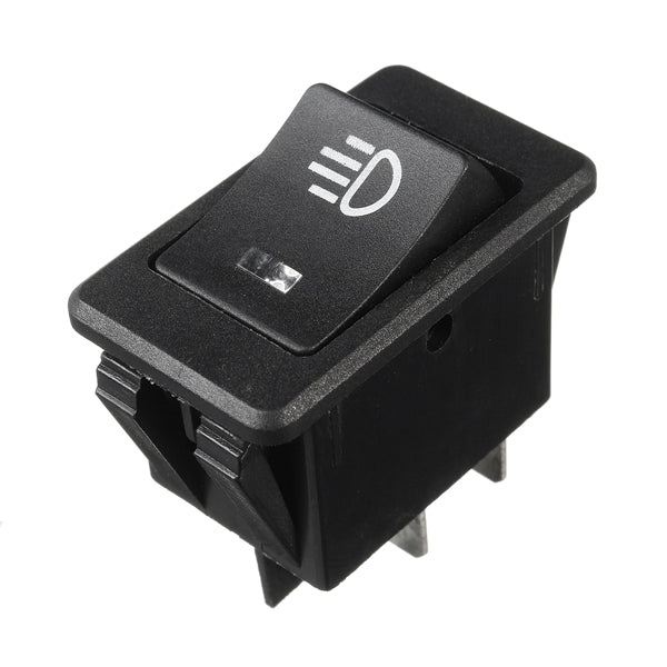 35A 12V DC 4 Pins Universal Fog Light Rocker Switch