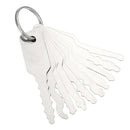 DANIU 12 in1 Double Sided Car Padlock Key Lock Opener Tools Lock Pick Tools for Locksmith