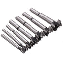 Drillpro 7Pcs 6-25mm Hinge Hole Cutter Set Woodworking Boring Wood Hole Saw Cutter