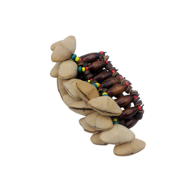 IRIN Handmade Shell Nuts Hand Bell for African Djembe Drum Percussion Instruments Accessories