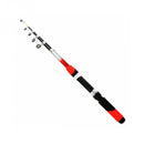 Fiber Glass 2.1-3.0m Telescopic Fishing Rod Portable Fishing Pole Travel Sea Fishing Spinning Rod