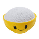 Expression Smile Rice Bowl Squishy 12*10CM Slow Rising With Packaging Collection Gift