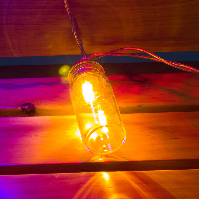 KCASA 1.2M 10 LED Glass Bottles String Lights LED Fairy Lights for Festival Christmas Halloween