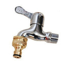 3/4 Inch Brass Threaded Garden Hose Water Sprayer Tap Fittings Pipe Quick Connector