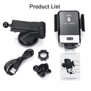 D2  Car Infrared Qi Wireless Charger Phone Holder