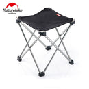 Naturehike NH15D012-B Portable Folding Chair Aluminum Alloy Picnic BBQ Beach Stool