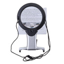 2X/6X Hanging Magnifying Glass Light Desktop LED Lamp Giant Reading Magnifier