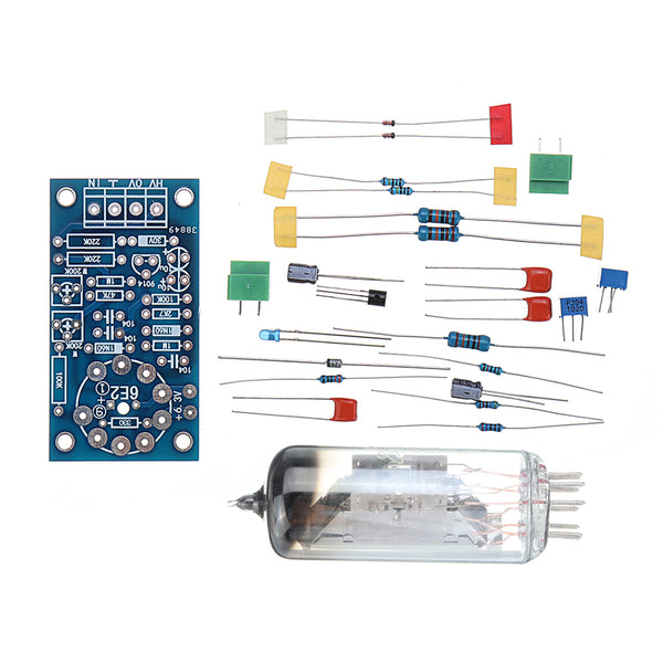 6E2 Tube Preamplifier Audio Board VU Power Level Driver Board Volume Indicator Bile Preamp Vacuum Tone Signal DIY Kit