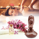 Mermaid Ceramic Incense Burner Backflow Glaze Censer Cone Holder Decor Crafts