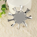 French Nail Art Template Model Stencil Stainless Steel Reusable Manicure Tool