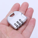 Combination Triangle Travel Suitcase Luggage Padlock Password Lock Zinc Alloy Security Lock