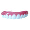 Upper And Lower Teeth Simulation Braces