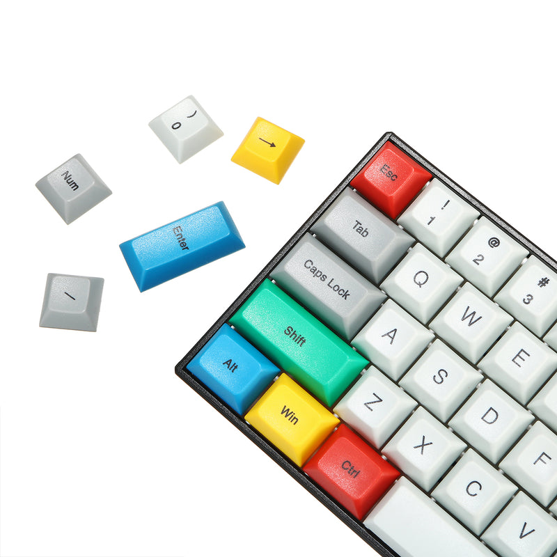 Feker D2 61/108 keys DSA Profile PBT Sublimation Keycap for Anne pro 2 Feker 01 RK 61 60% Mechanical Keyboard