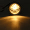 6 Inch H4 Metal Motorcycle Headlight Hi-Lo Beam Headlamp Cafe Racer Halogen Bulb Universal