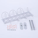 Table Bottom Power Cord Tow Board Compartment Hanging Storage Baskets Layered Rack Plug-in Board Storage Shelf Rack