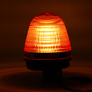 60 LED Emergency Flash Strobe Rooftop Rotating Beacon Warning Light Amber 12-24V