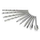 Rotary Positioner Locator with Protective Cover 6pcs Wood Milling Cutter and 4pcs Drills