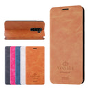 MOFI Luxury Shockproof Flip with Stand Card Slot Full Body PU Leather Protective Case for Xiaomi Redmi Note 8 Pro