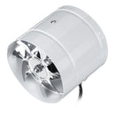 220V 150mm/6 Inch Round Exhaust Duct Vent Fan Ventilation Industrial Quiet Bathroom Fan